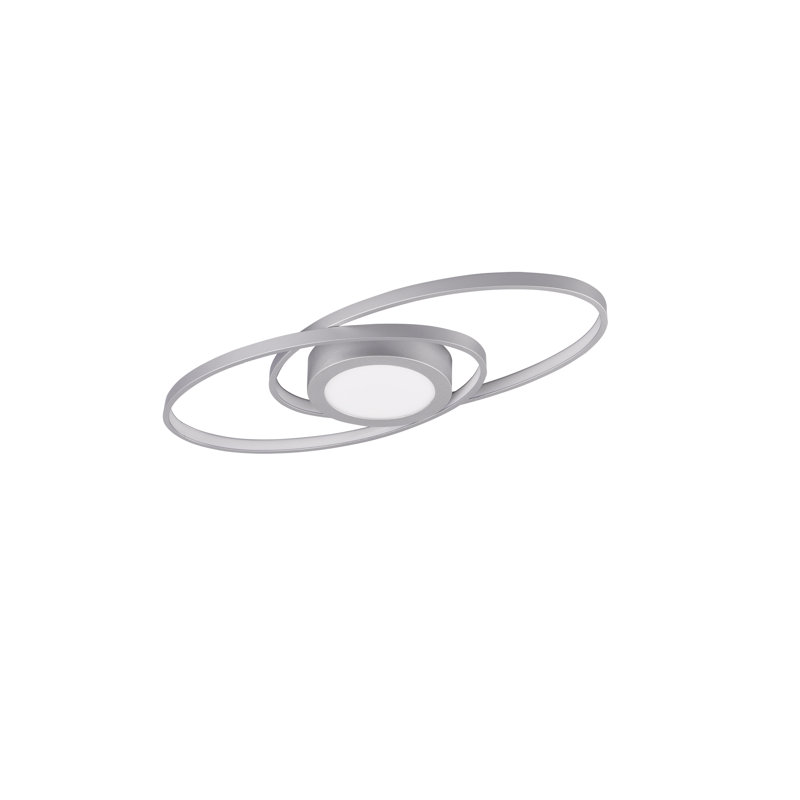 Simsbury 1-Light 57cm LED Flush Mount, Titanium