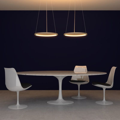Lustre tambour unique à 1 lumière Naiá