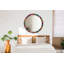 Huldar Glass Flat Wall Mirror