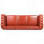 Canapé Chesterfield à accoudoirs roulés 3 places