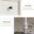 White Rectangular Solid Wood with 3 drawers desk-766419040-766419047