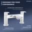VeeBath Carter Deck Mounted Bath Filler Tap