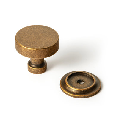 6/5" Diameter Circle Knob With Base Multipack