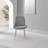 Everson High Gloss 6 Seat Extendable Dining Set with Luxury Velvet Upholstered Dining Chairs-122229364-22888773