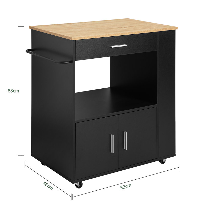 Ejvind Kitchen Trolley, Black