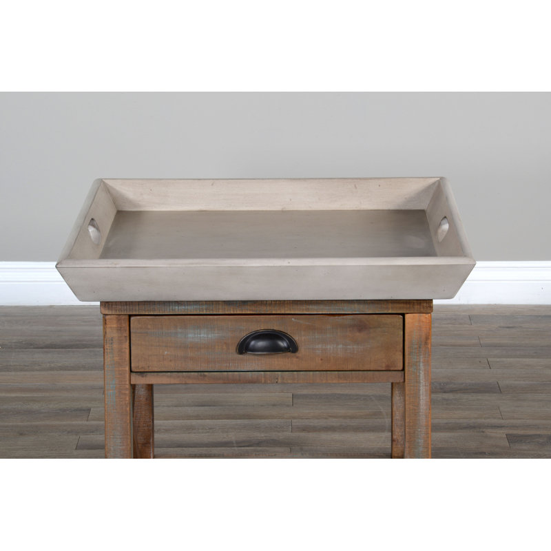 Plateau pour repose-pieds Burnell, Taupe Westwood