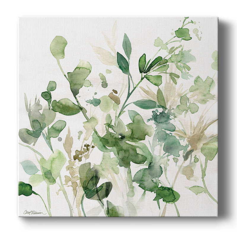 Argita Sage Garden I - reproduction d'art, H 40 po x l 40 po, Toile tendue, Sans cadre
