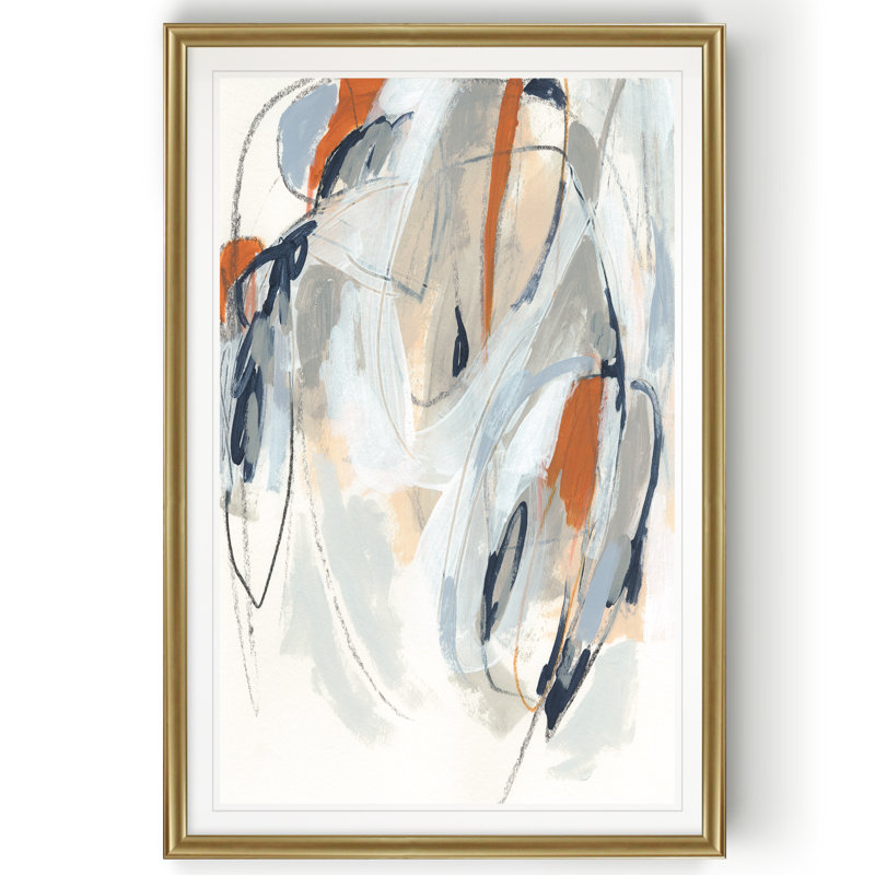 «Obfuscation I», reproduction sur toile, H 30,5 po x l 42,5 po, Impression encadrée, Doré