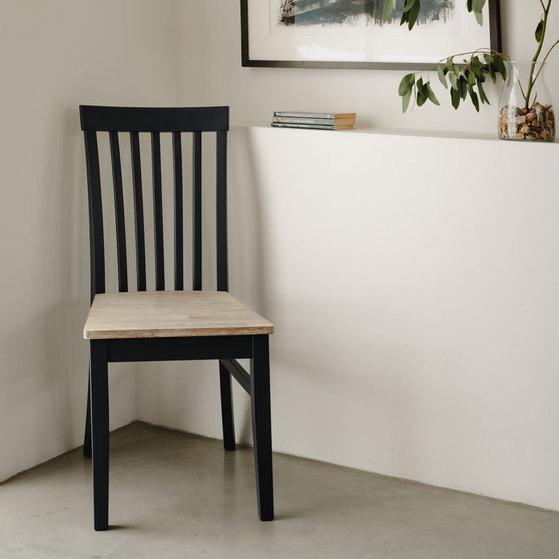 Taylor Slat Back Side Chair, Blue