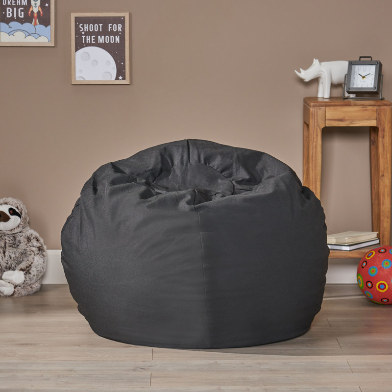 Standard Classic Polyester Bean Bag, Black