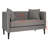 Donelson Upholstered 53'' Settee
