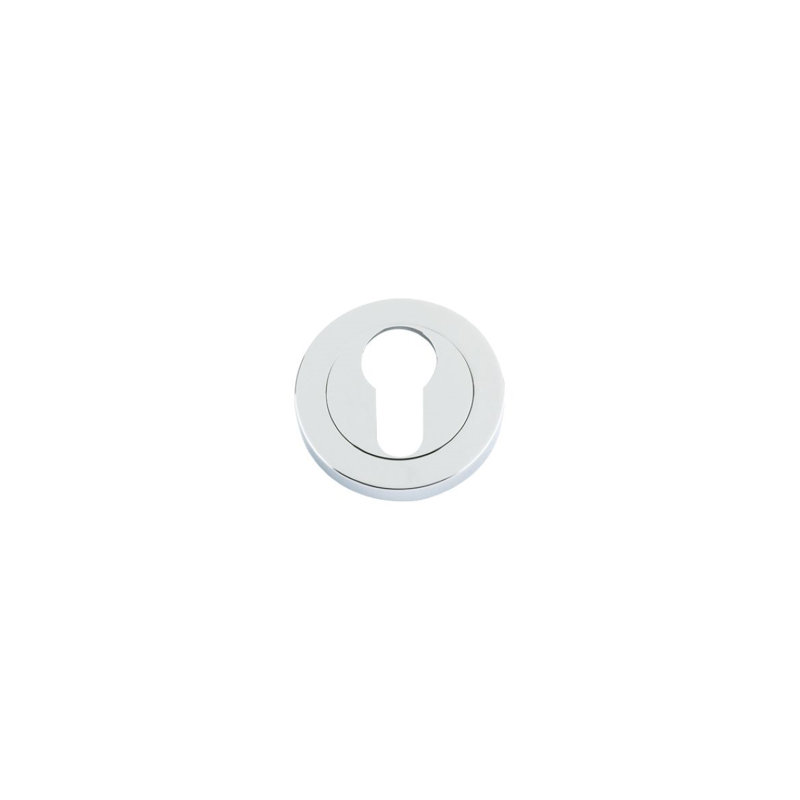 Profile Escutcheon Door Accessory, Polished Chrome