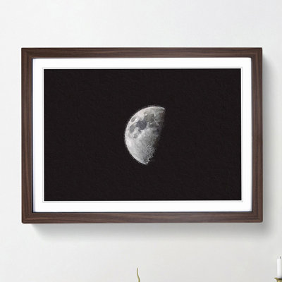 Half Moon - Picture Frame Photograph Print