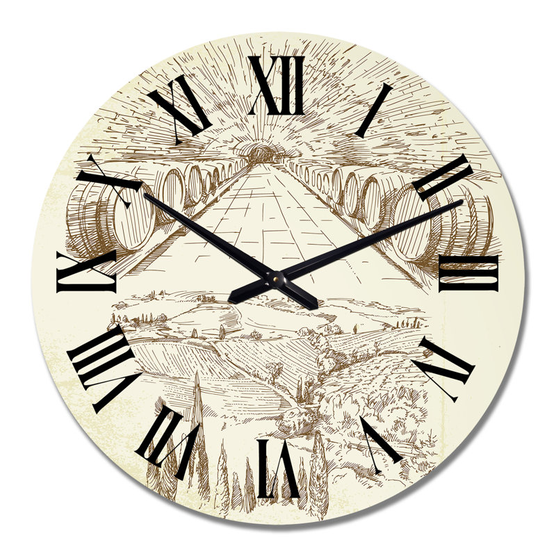 Horloge murale surdimensionnée, Surdimensionné