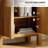 Mid-Century Modern 31.5" Sideboard Buffet Cabinet With Storage, Wood Credenza With 2 Doors And Adjustable Shelves For Kitchen Living Room, Dining Room-128504288