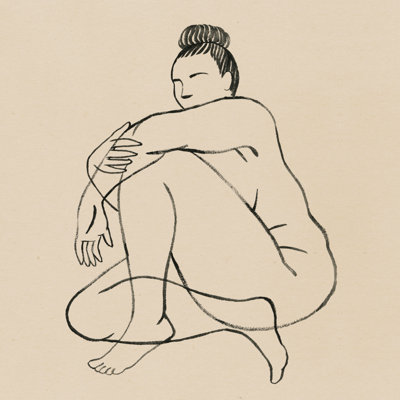 Femme Figure II by Grace Popp - Wrapped Canvas Print