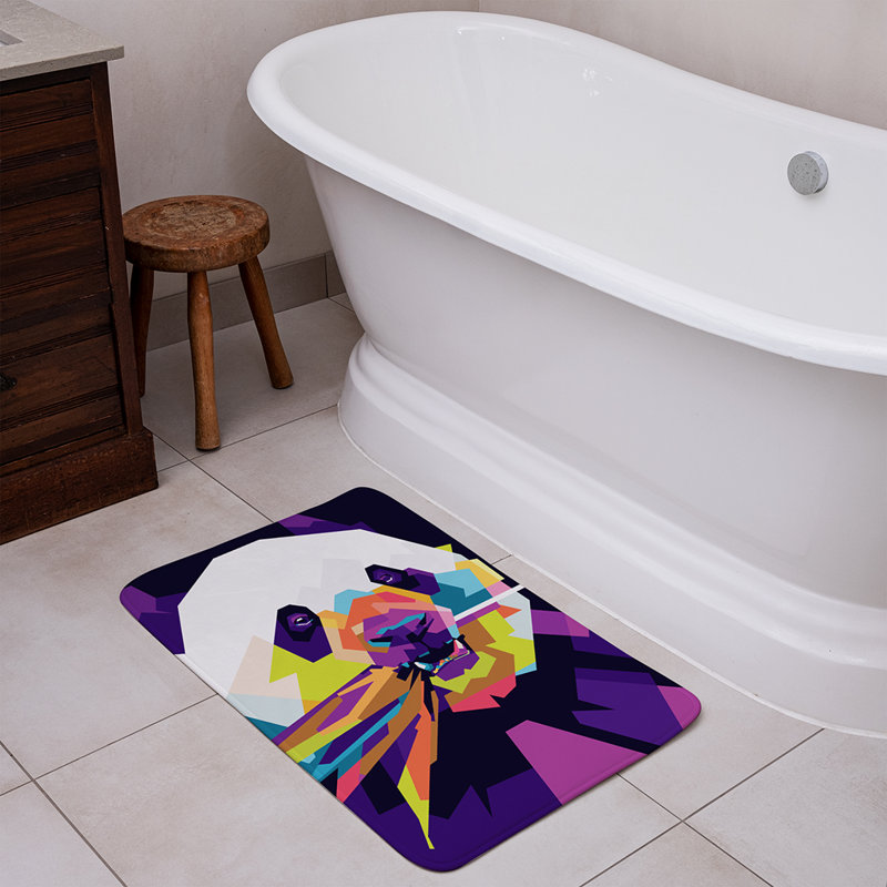 Doratha Non-Slip Bath Rug