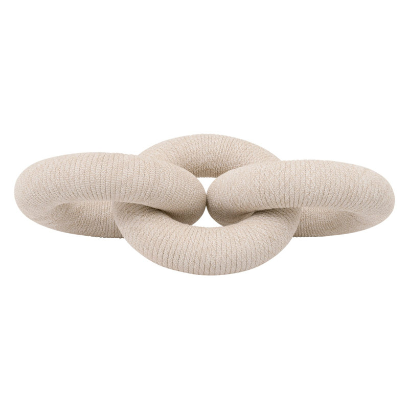 Crew Handcrafted Cream Rope Link