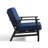 Keegan Solid Wood Outdoor Three Pieces Chair Conversation Seating Group With Cushions And Side Table-246522575-246522573