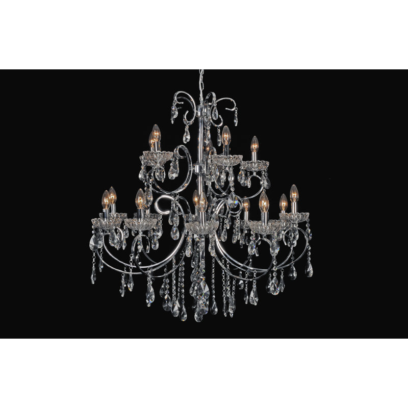 Superior 15 - Light Candle Style Chandelier