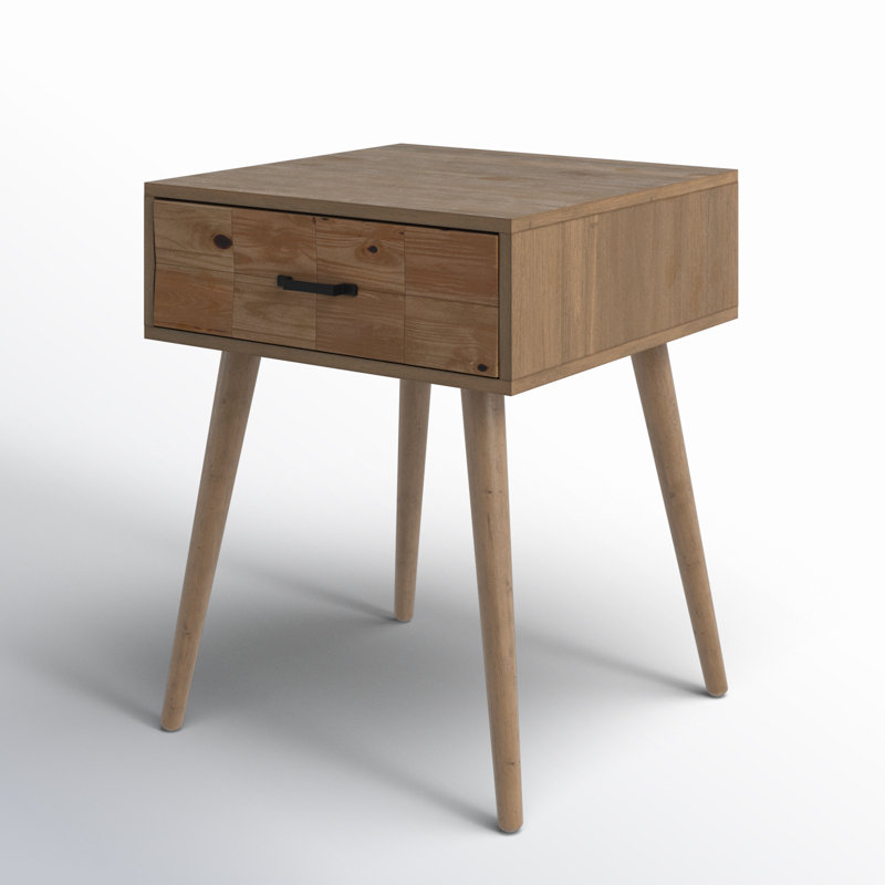 Table de bout avec rangement Rivenburg