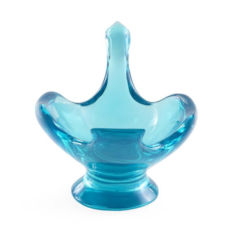 Acrylic Bird Pedestal Bowl