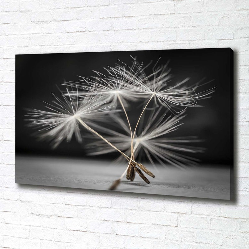 Dandelion Seeds - Wrapped Canvas Print