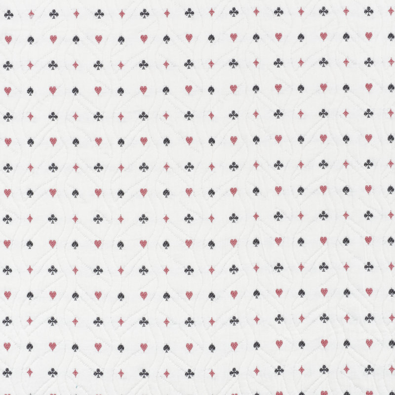 Le Joueur Matelassé Fabric