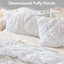 Ensemble de literie Cozy Floral, édredon en microfibre au design chic pour toutes les saisons