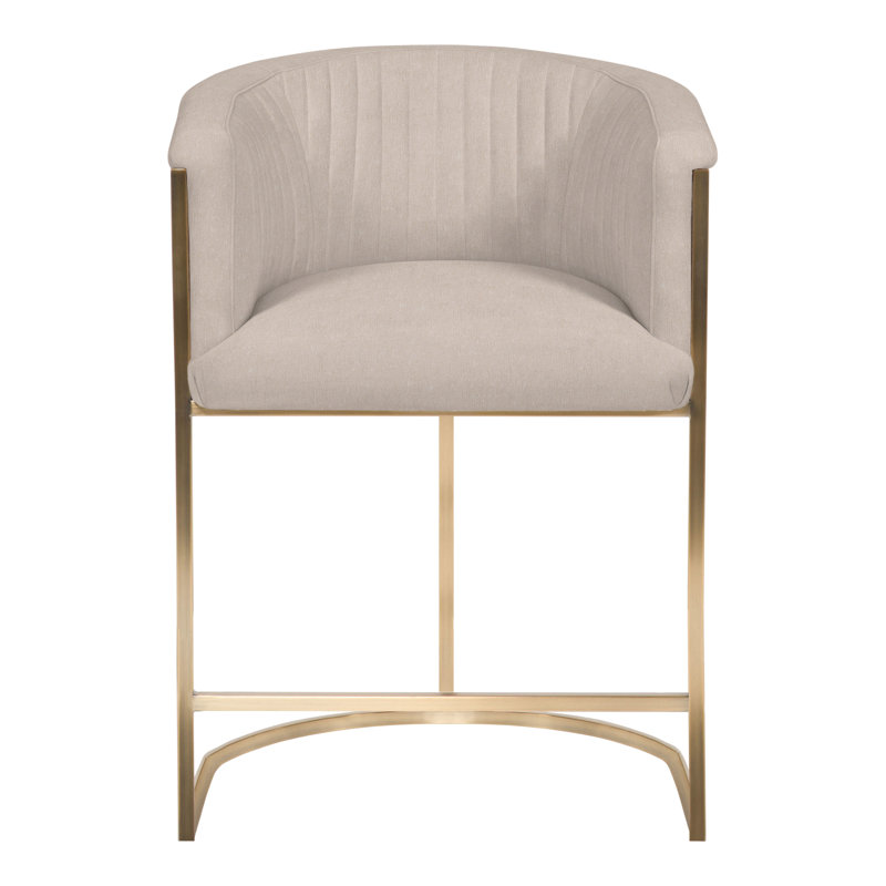 Skye Upholstered Counter Stool, Jiggles Fawn