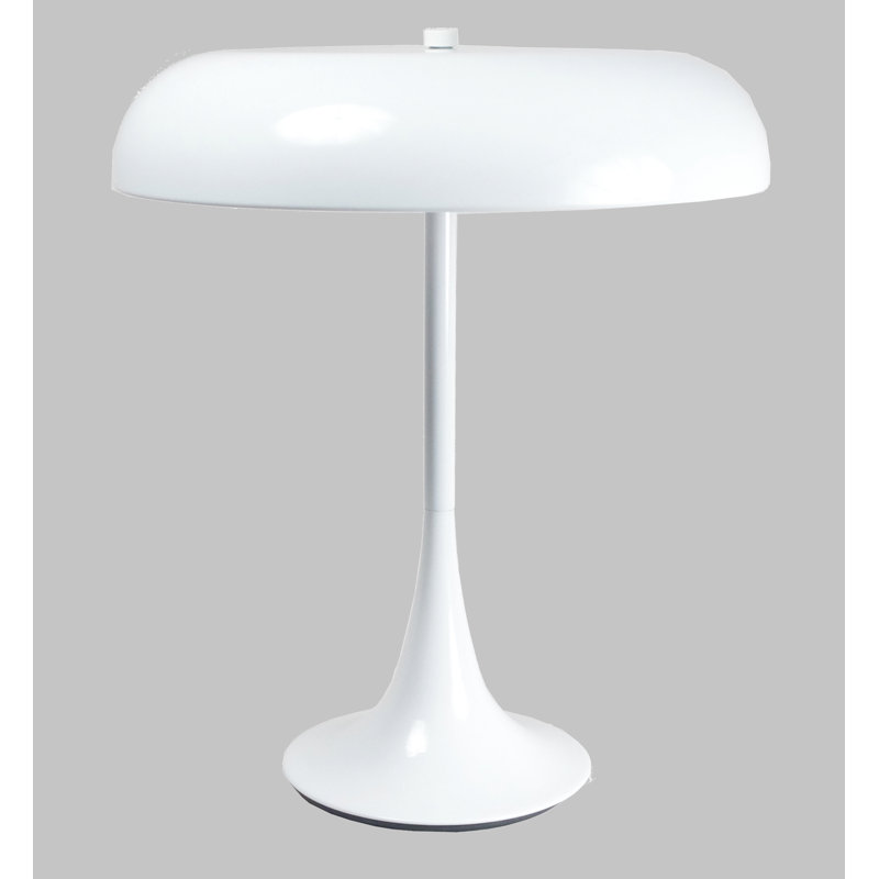 Madison Metal Buffet Lamp, White