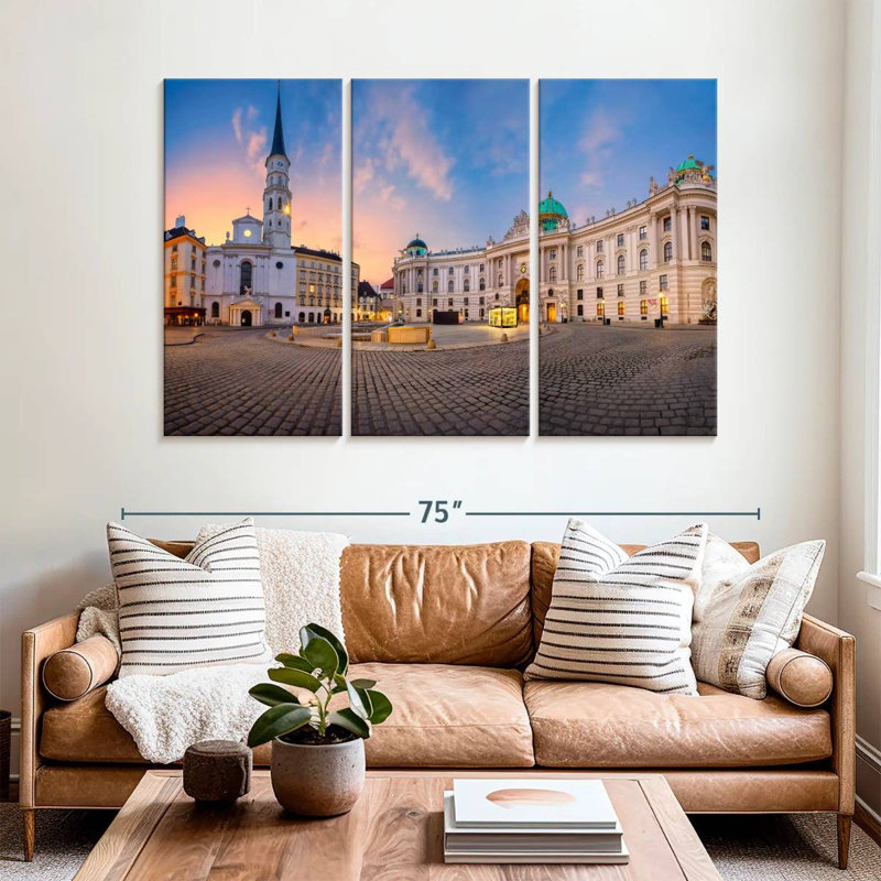 Rorry St. Michael Square In Vienna, 42" H x 65" W
