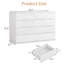 Commode 8 tiroirs pour chambre à coucher Lau-1591152400