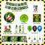 Ghostbusters Birthday Party Supplies Kit - 87pcs