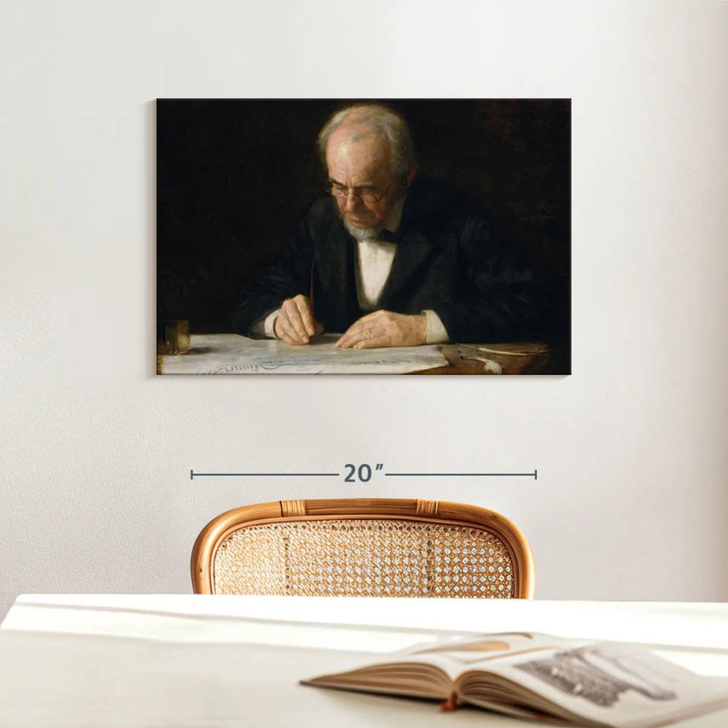 Senne The Writing Master, 16" H x 24" W