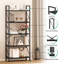 158cm H x 60cm W Metal Etagere Bookcase-1506429505