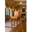 Empire Upholstered Stool with Solid Wood Frame