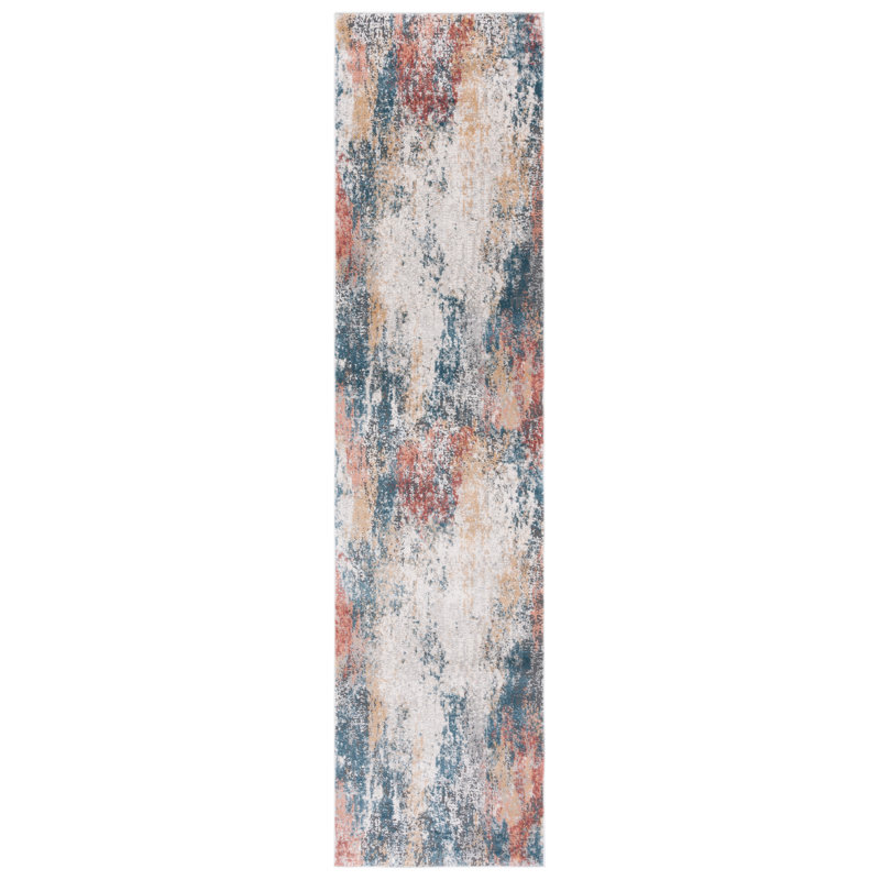 Kulig Performance Abstract Rug, Runner 2' x 8'