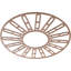 Médaillon de plafond en bois Hale-63412162-63412156