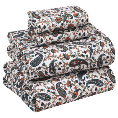 Ensembles de draps 100% coton