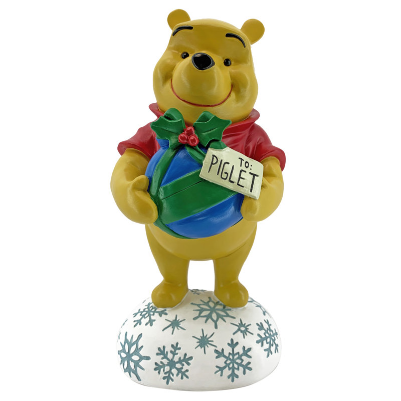 Statue de jardin Disney Winnie l'ourson avec une ruche