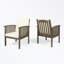 Ensemble de 2 chaises de patio en bois avec coussin moelleux-1425579873-1425579875