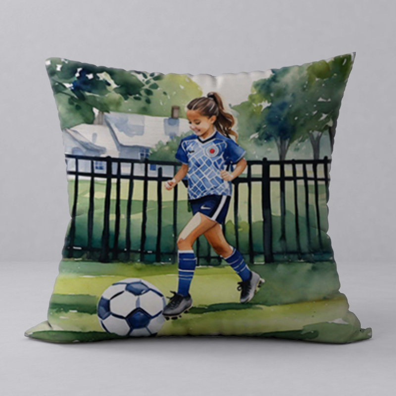 Reversible Throw Pillow