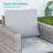 Olatayo Wicker 2 - Person Patio Conversation Set with Cushions-420746272-420746269
