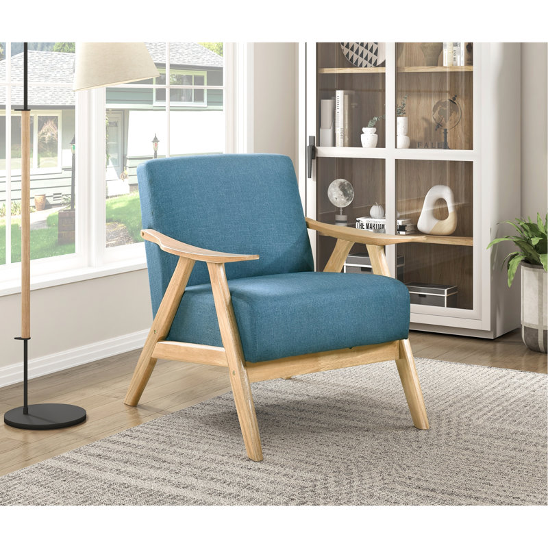 Chaise d'appoint Modern Home, Bleu