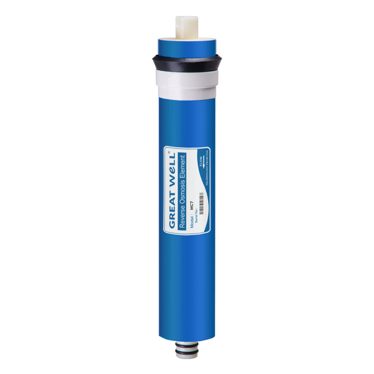 iSpring Greatwell Reverse Osmosis Membrane 75 GPD Replacement Fits Standard Under Sink RO System