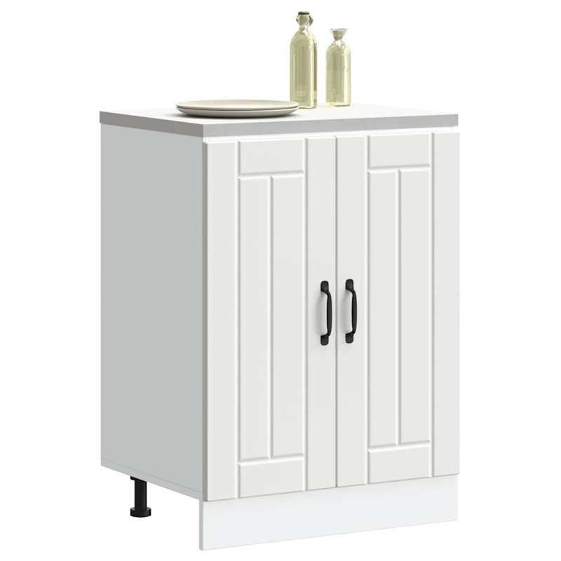 Shamisha Sink Base Cabinet, White