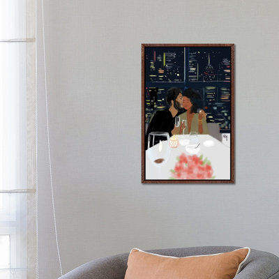 Couples 1 Piece Wall Art on Canvas