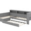 Lit plateforme simple en L avec lit gigogne et tiroir-936343014