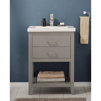 Ensemble de meuble-lavabo simple 24 po Eakins